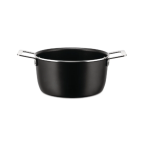 Alessi kookpan Pots and pans zwart 20 cm zonder deksel
