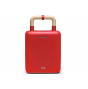 Ade Wafel en tosti ijzer 2 in 1 - Rood