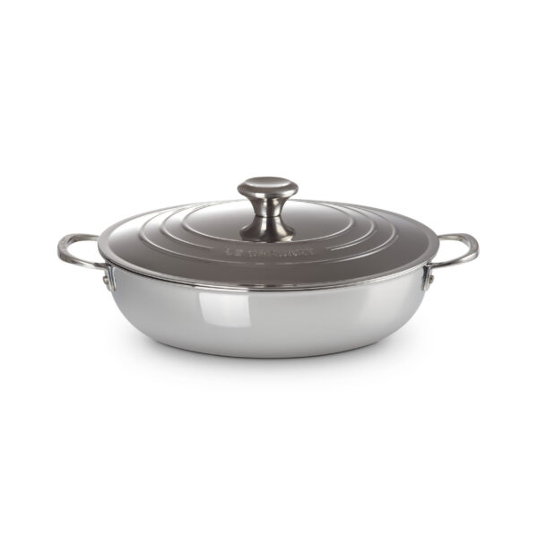 le creuset triply provencaalse sauteerpan 30 cm 4,3 ltr signature