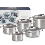 Le Creuset Magnetik pannenset 5-delig RVS geschikt voor inductie