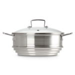 Le Creuset Magnetik stoominzet voor gezonde maaltijden in de keuken