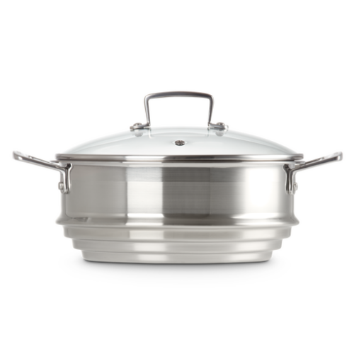 Le Creuset Magnetik stoominzet voor gezonde maaltijden in de keuken
