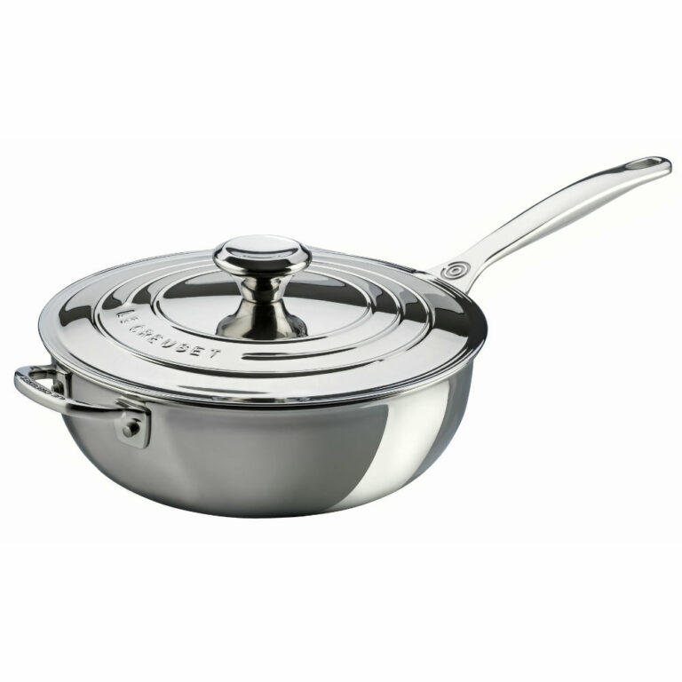 Le Creuset Triply sauteuse antikleef 24 cm 3,3 ltr met tegengreep Signature