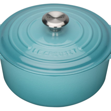 LeCreusetbraadpanSignaturerond22cmcaribbeanblue.png Le Creuset braadpan Signature 22 cm caribbean blue