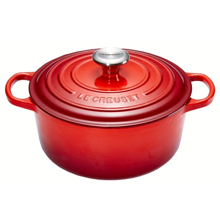 Le Creuset Braadpan gietijzer 22 cm rond Signature