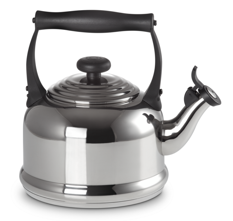 Le Creuset Tradition Fluitketel 2,1 ltr rvs hoogglans