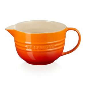 Le Creuset kleine beslagkom aardewerk 2 ltr 12 x 17 cm