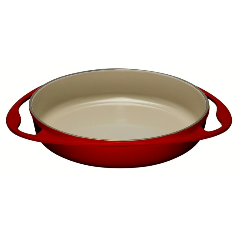Le Creuset Tarte Tatin pan 28 cm gietijzer kersenrood