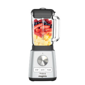 Magimix Power Blender 4 zilvergrijs 1300 Watt + citruspers