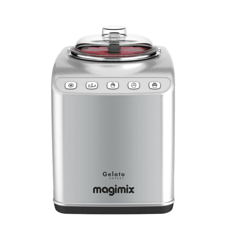 Magimix IJsmachine Gelato Expert Zilvergrijs 2 ltr + gratis ijsreceptenboek