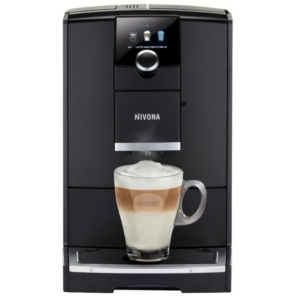 Nivona koffiemachine 790 Mat zwart/chroom 5 kg koffiebonen gratis