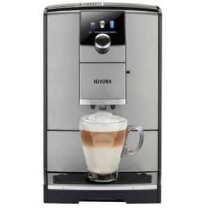 Nivona koffiemachine 795 Titanium/chroom 5 kg koffiebonen gratis