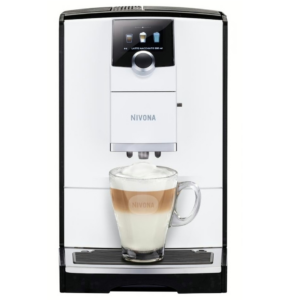 Nivona koffiemachine 796 Wit/chroom 5 kg koffiebonen gratis