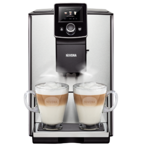 Nivona koffiemachine 825 Mat rvs met zwart