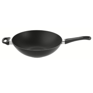 Le Creuset anti aanbak wokpan 26 cm met tegengreep