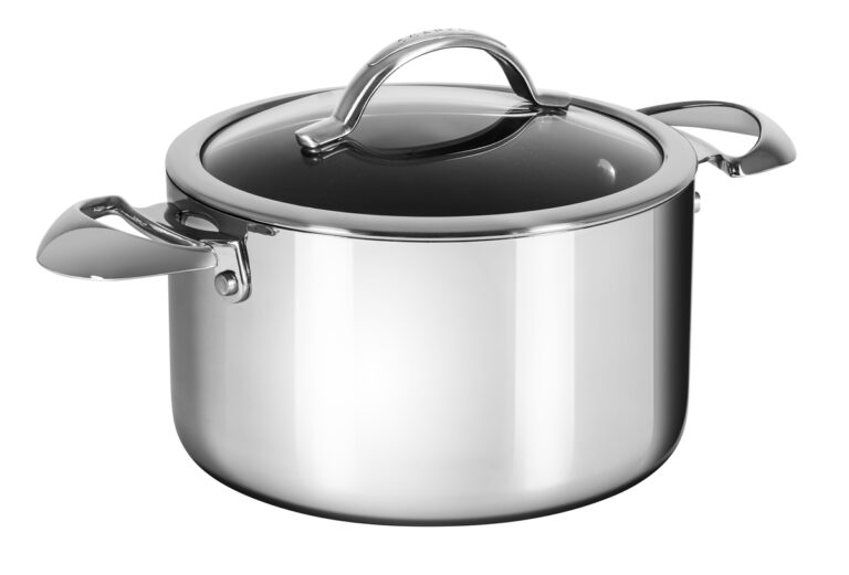 Scanpan HaptIQ Kookpan met glasdeksel Stratanium Plus