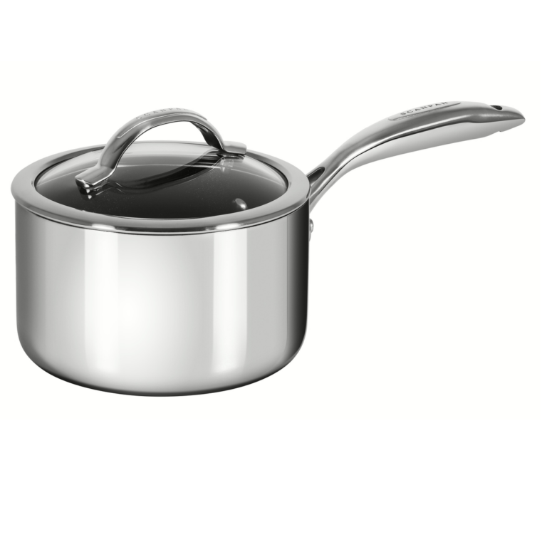 Scanpan HaptIQ Steelpan met glasdeksel Stratanium Plus