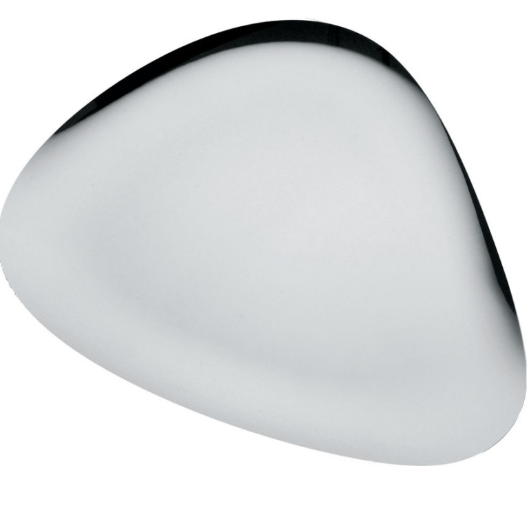 Alessi Serveerschaal Colombina hoogglans chroom