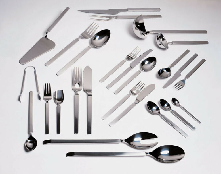 Alessi Tafel bestek Dry hoogglans/mat
