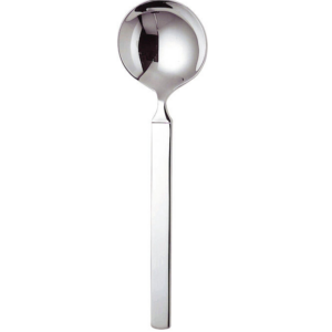Alessi Tafel bestek Dry hoogglans/mat - 6 x soeplepel rond