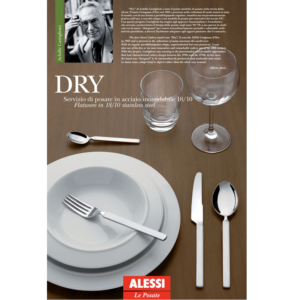 Alessi Tafel bestek Dry hoogglans/mat - 24 delig Dry