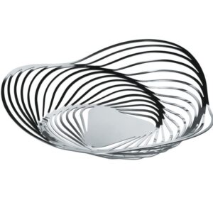 Alessi Schaal Trinity - Hoogglans chroom, 43 cm