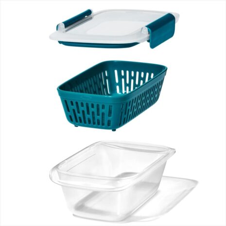 oxo lunchbox prep en go met vergiet oxo lunchbox prep en go met vergiet