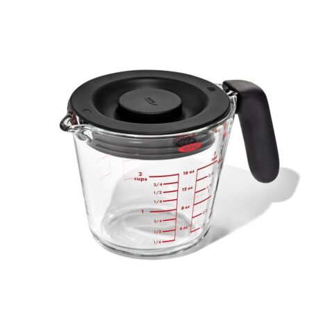 oxo maatkan glas met deksel 250 ml