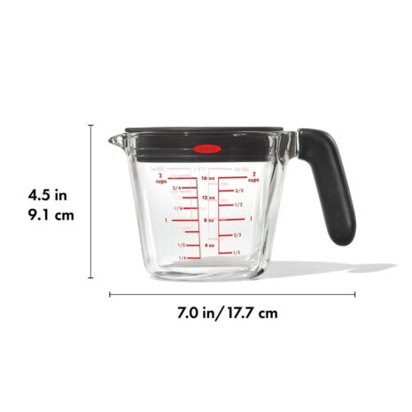 oxo maatkan glas met deksel 250 ml oxo maatkan glas met deksel 250 ml