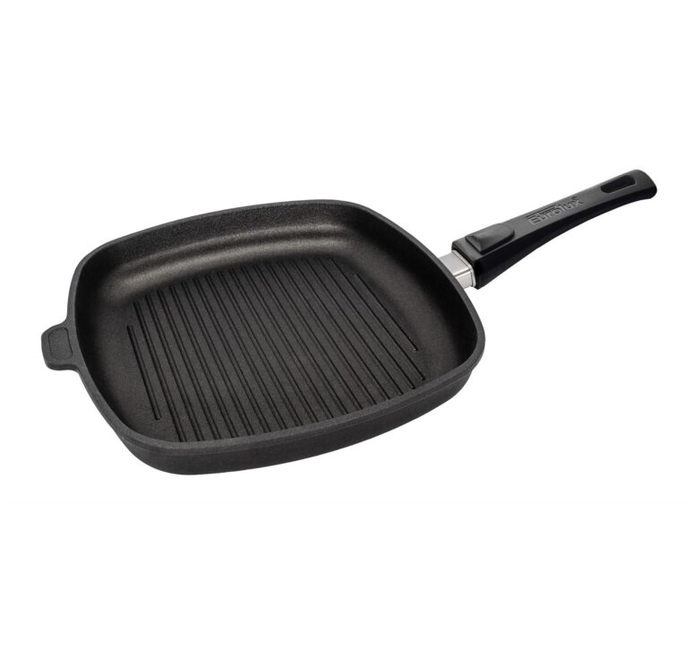 Eurolux grillpan met afklikbare steel antikleef