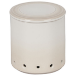 le creuset aardewerk bewaarpot voor knoflook