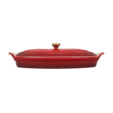 le creuset aardewerk ovenschaal vis heritage