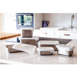 All In One rvs schaal magnetronbestendig - Masterclass
