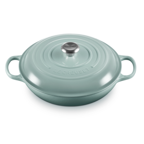 braadpan campagnard 30 cm sea salt le creuset braadpan campagnard 30 cm sea salt le creuset