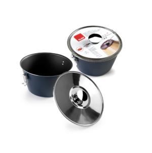 Ibili Puddingvorm met deksel 18 cm Blu aluminium