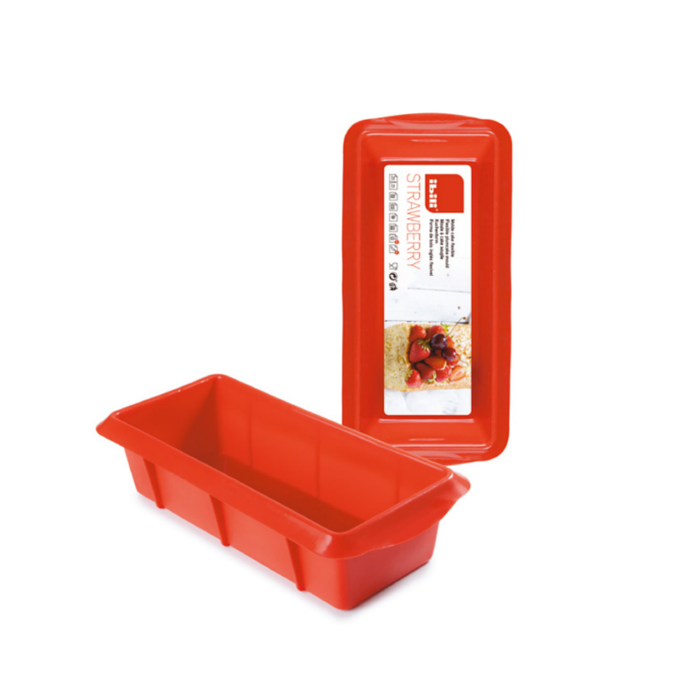 Perfect bakken zonder gedoe: ontdek de Ibili siliconen cakevorm Strawberry