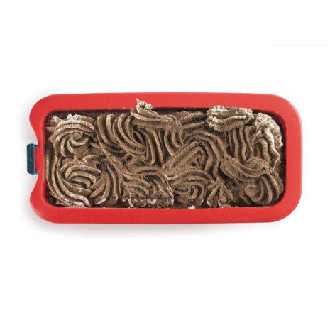 ibili siliconen rechthoekige springvorm met glasbodem strawberry ibili siliconen rechthoekige springvorm met glasbodem strawberry