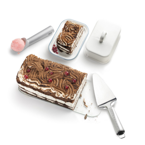 ibili siliconen rechthoekige springvorm met glasbodem strawberry ibili siliconen rechthoekige springvorm met glasbodem strawberry