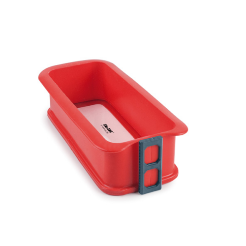 ibili siliconen rechthoekige springvorm met glasbodem strawberry ibili siliconen rechthoekige springvorm met glasbodem strawberry