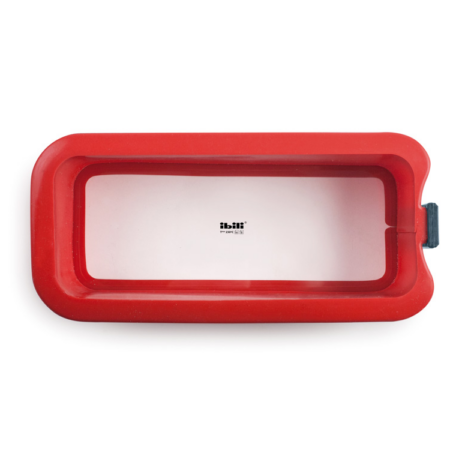 ibili siliconen rechthoekige springvorm met glasbodem strawberry ibili siliconen rechthoekige springvorm met glasbodem strawberry