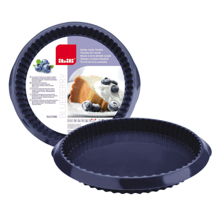 Ibili Siliconen gekartelde taartvorm Blueberry