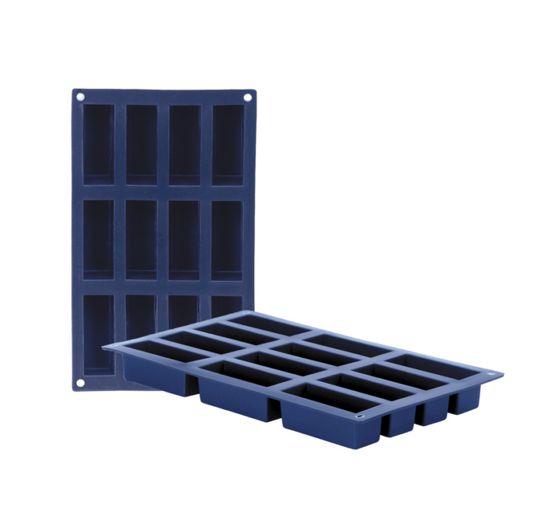 Ibili Siliconen minicake vorm 12 cups Blueberry