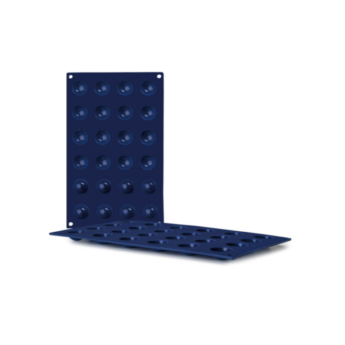 ibili siliconen halfrond vorm 24 cups 3 cm blueberry ibili siliconen halfrond vorm 24 cups 3 cm blueberry