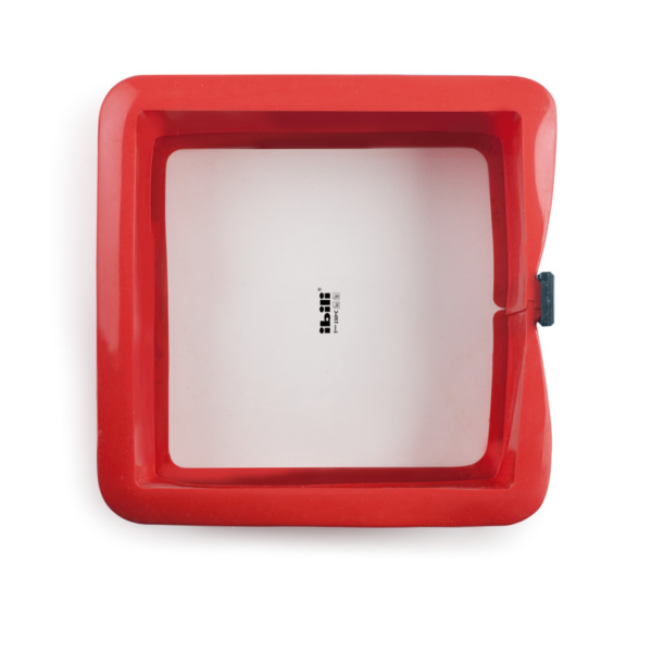 ibili siliconen vierkante springvorm met glasbodem strawberry ibili siliconen vierkante springvorm met glasbodem strawberry