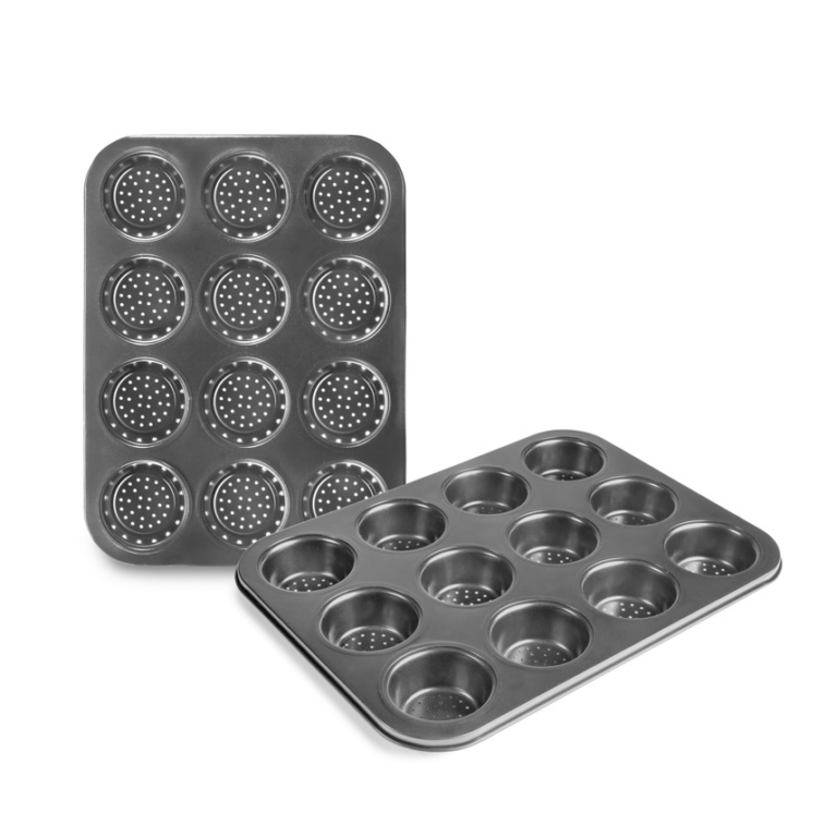Ibili Geperforeerde muffinvorm 12 cups Crous