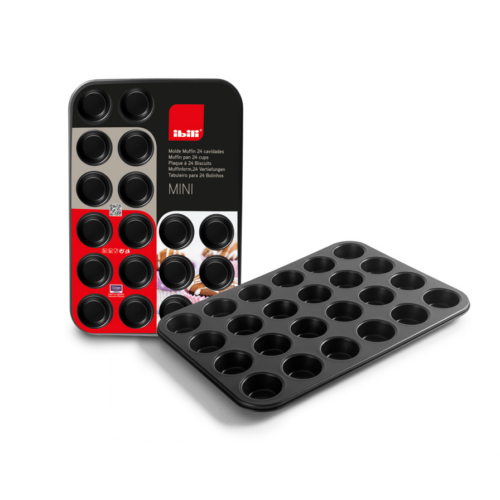 ibili mini muffin bakvorm 24 cups moka ibili mini muffin bakvorm 24 cups moka