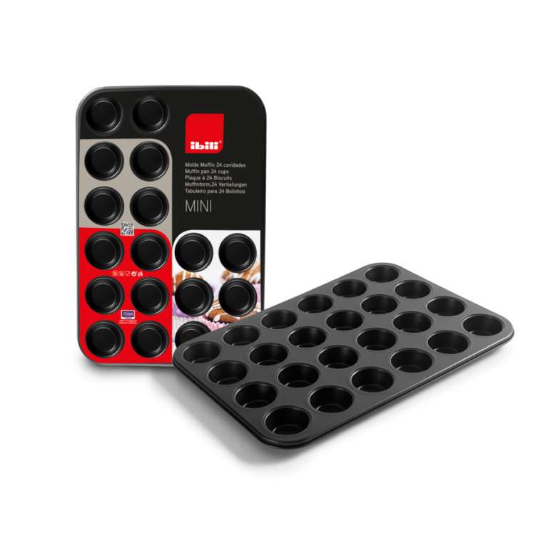 Ibili Mini muffin bakvorm 24 cups Moka