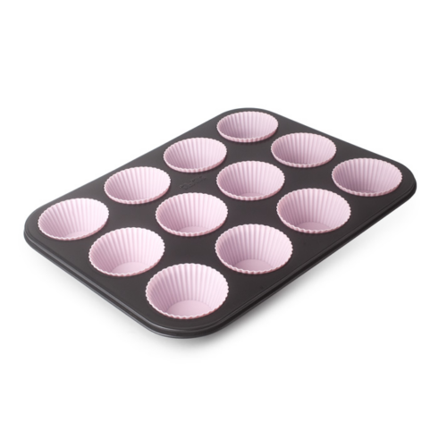 ibili muffin bakvorm 12 cups met capsules moka ibili muffin bakvorm 12 cups met capsules moka