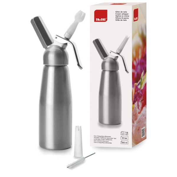 ibili slagroom siphon aluminium ibili slagroom siphon aluminium