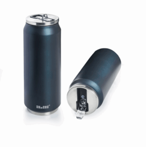 Ibili Thermo drinkbeker afsluitbaar met rietje 330 ml - Blueberry